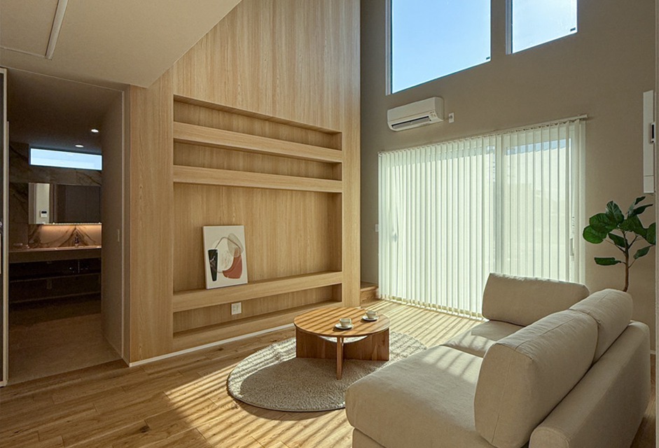 安らぎのリビング