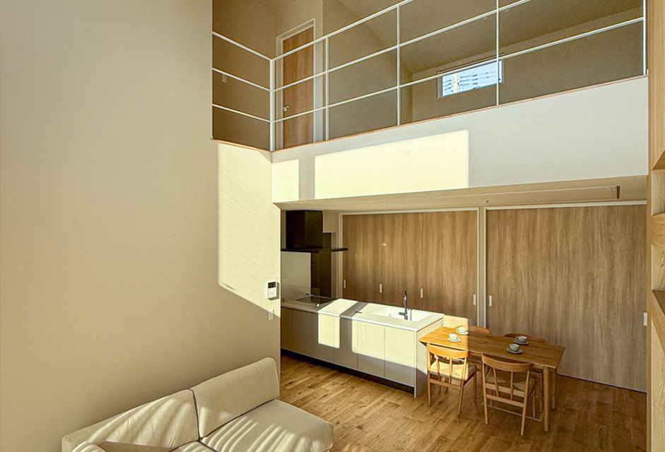 大きな吹き抜け