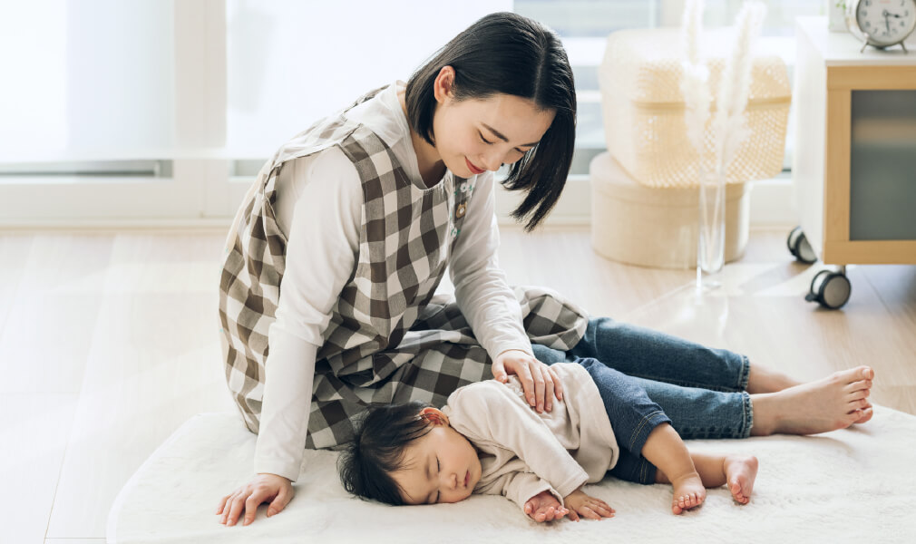 冬でも裸足で過ごしやすい